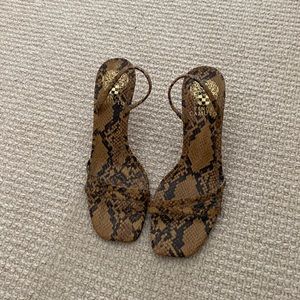 vince camuto sling back kitten heel